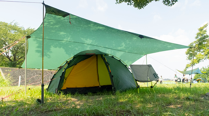 HILLBERG TARP 10 UL グリーン-