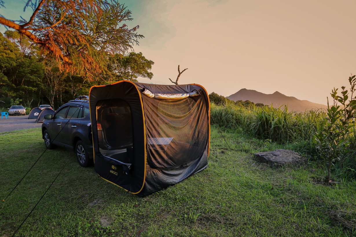 支持率10 000 以上 車中泊の概念を変える最先端のテントがmakuakeに登場 Cazual