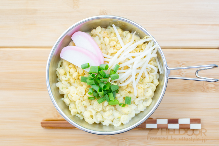 うどんダシがベース 鳥取県ご当地グルメ素ラーメンをシェラカップで作る Cazual